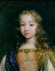Portrait of Louis XIV as a child